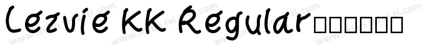Lezvie KK Regular字体转换
